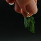 Green Chrome Diopside 925 Silver Pendant from Russia - 0.9" - 2.07 Grams