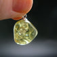 Large Gold Apatite Tumbled Pendant from Mexico - 5.70 Grams - 1.0"