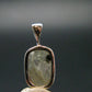 Phenakite Phenacite Crystal Silver Pendant From Russia - 0.7" - 1.18 Grams