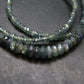 Extremely Rare Alexandrite Necklace - 19" - Rondelle Facetted Beads - 40 Carats