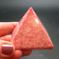 Rare Red Thulite Pyramid From Norway - 1.9" - 129.97 Grams
