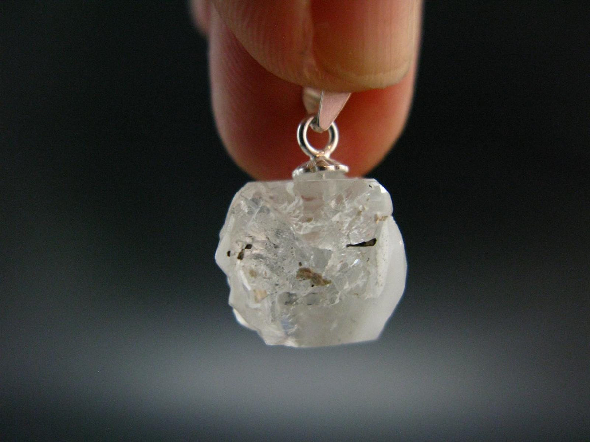 Rare Phenakite Phenacite Crystal Pendant from Madagascar - 10.30 Carats - 0.7"
