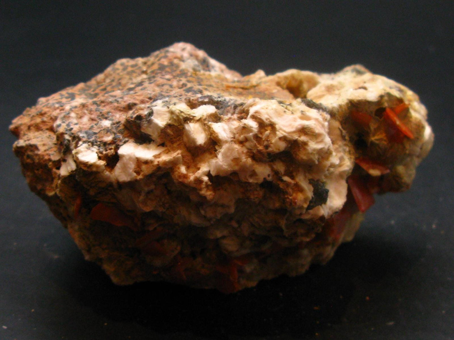 Wulfenite Cluster From Morocco - 4.0"