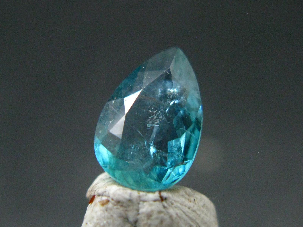 Extremely Rare Grandidierite Cut Stone From Madagascar - 0.80 Carats