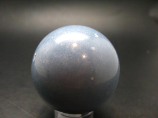 Fine Angelite Angellite Sphere Ball From Peru - 2.2"