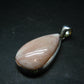 Pink Scolecite Sterling Silver Pendant From India - 1.6"