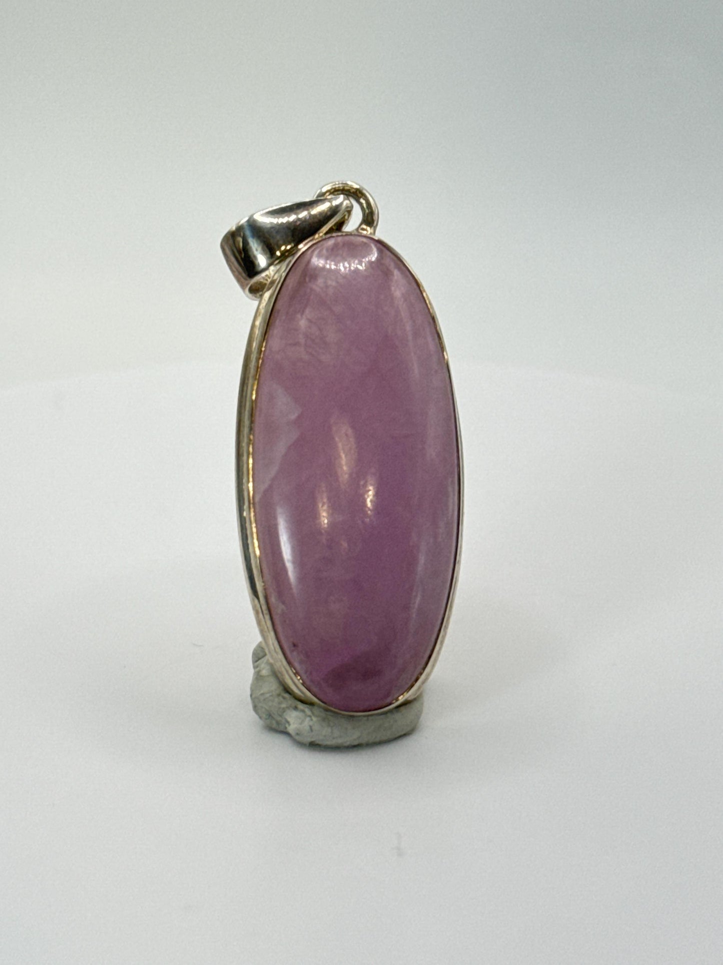 Natural Kunzite Pendant | Pastel Pink Gemstone | Emotional Healing Stone | Heart Chakra Crystal - 9.28 g