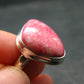 Thulite Silver Pendant From Norway - 5.21 Grams - Size 8