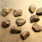 Lot of 10 Rare Alexandrite Chrysoberyl Crystals From Brazil - 41.01 Carats