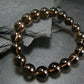 Smoky Quartz Genuine Bracelet ~ 7 Inches ~ 10mm Round Beads
