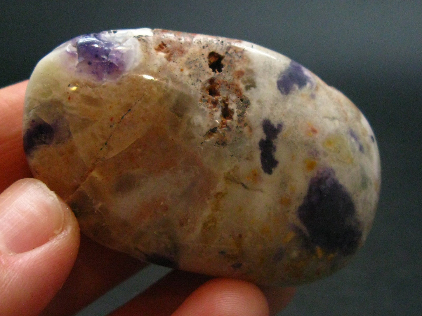 Tumbled Opal Tiffany Stone from USA - 2.0" - 40.39 Grams