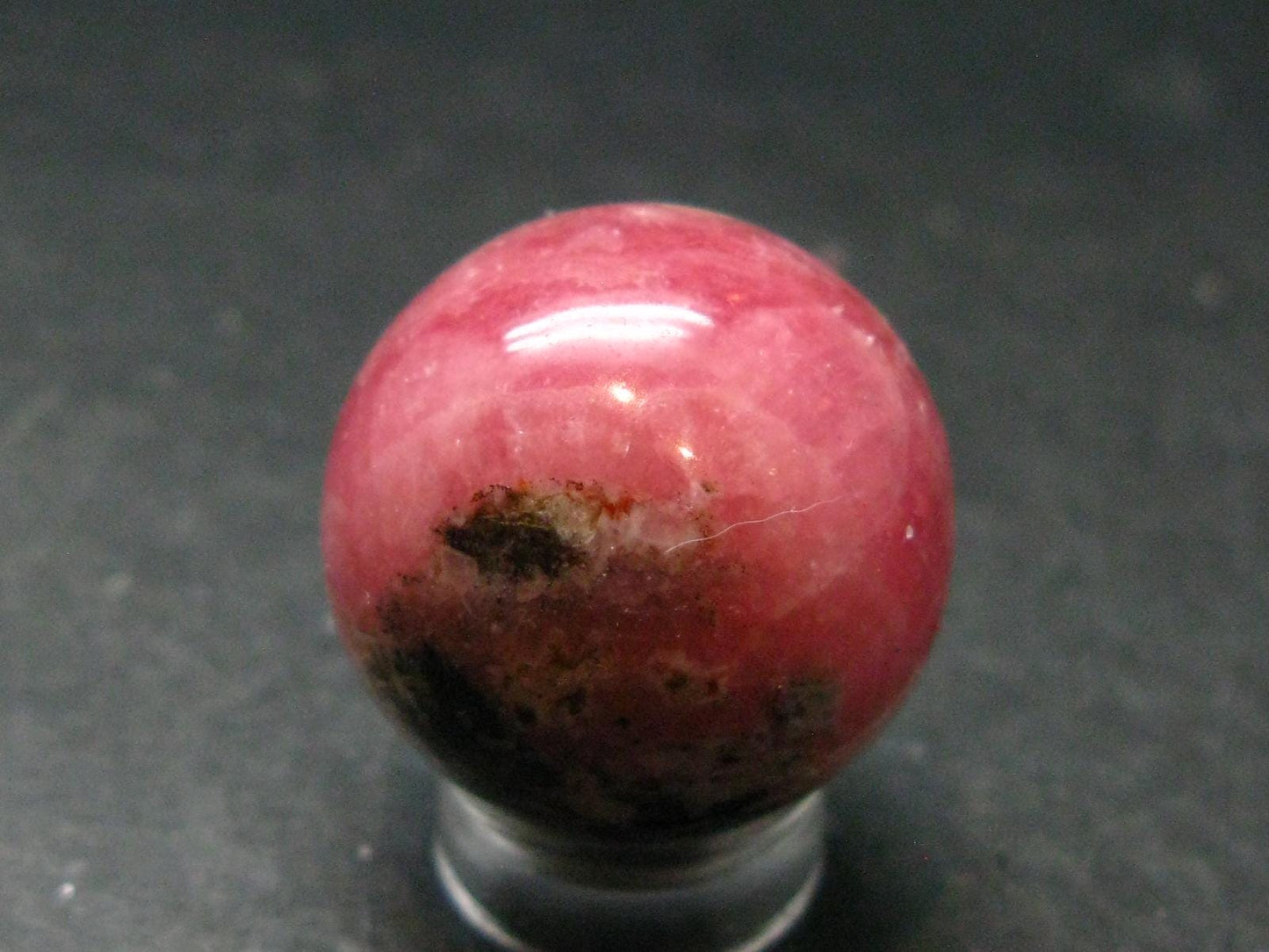 Rhodochrosite Sphere Ball from Argentina - 0.9" - 25.23 Grams