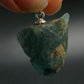 Grandidierite Silver Pendant From Madagascar - 1.1" - 6.09 Grams