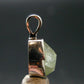 Rhodizite Rhodozite Crystal Silver Pendant from Madagascar - 0.6" - 1.23 Grams