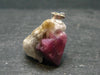 Spinel Crystal Silver Pendant From Tanzania - 1.0" - 5.96 Grams