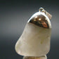 Rutilated Quartz Silver Pendant From Brazil - 1.5"