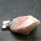 Rare Large Pezzottaite Pink Beryl 925 Silver Pendant from Madagascar - 9.35 Carats - 0.9"