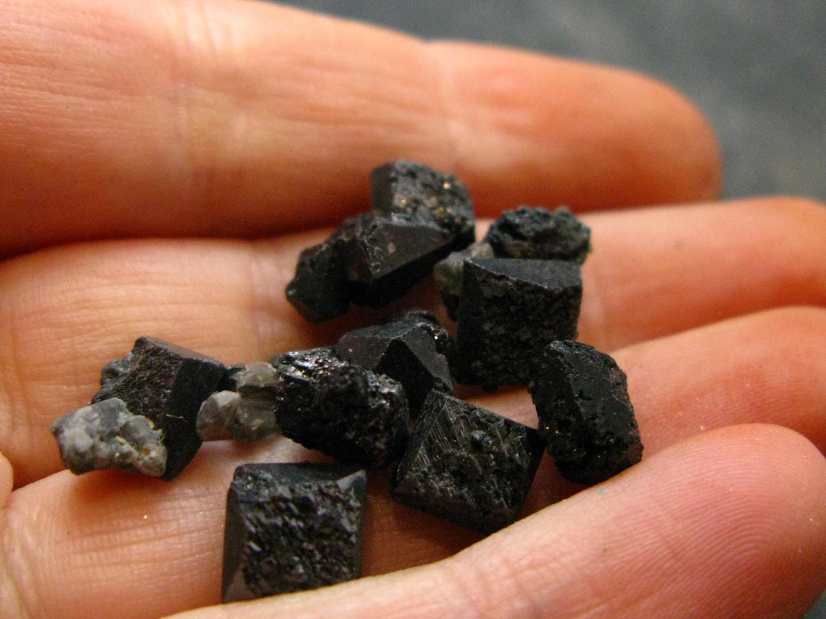 Lot of 10 Brookite Crystals From Arkansas - 7.12 Grams