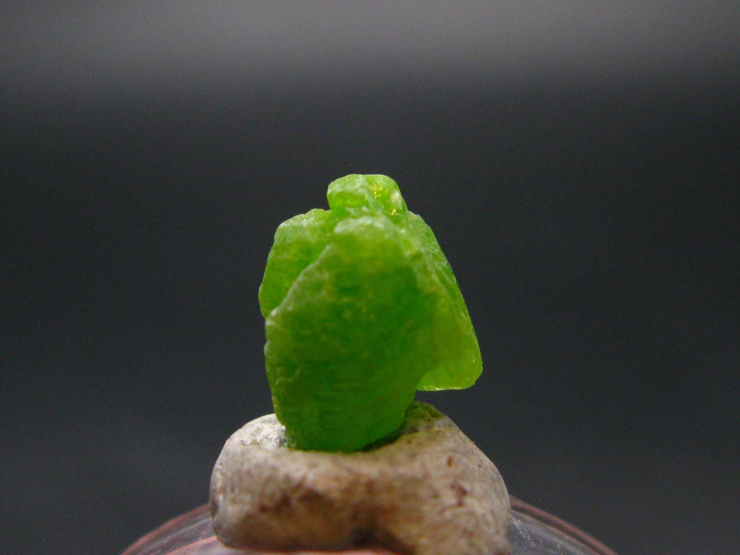 Very Nice Rare Pyromorphite Crystal from China - 0.3" - 1.37 Grams