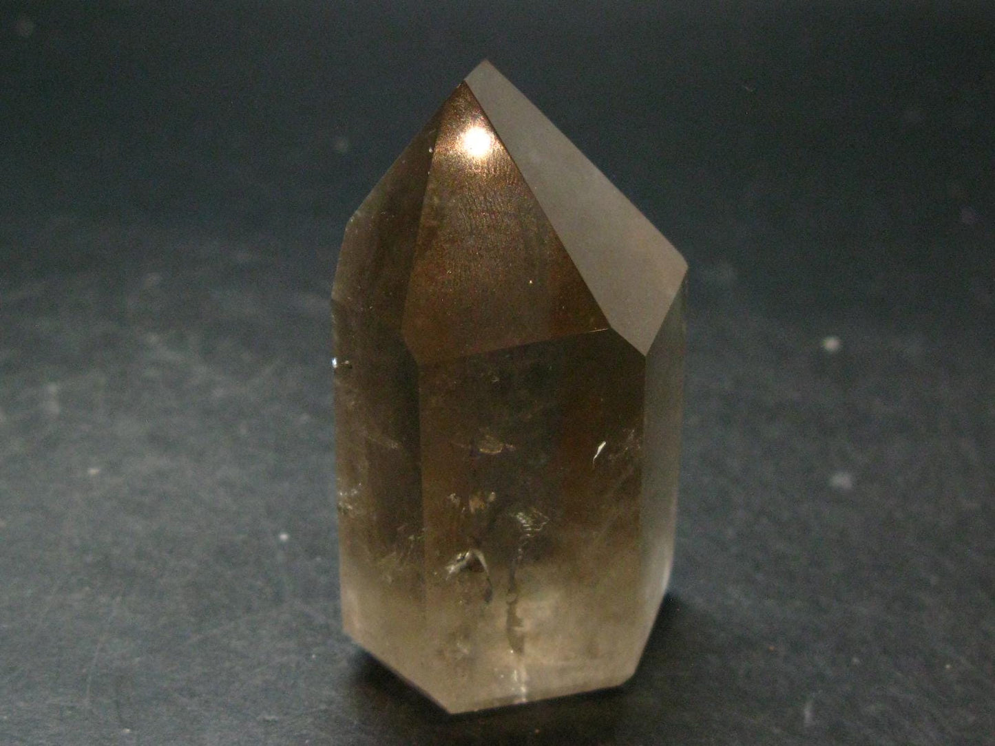 Fine Smoky Quartz Polished Stone From Brazil - 2.4" - 120.55 Grams