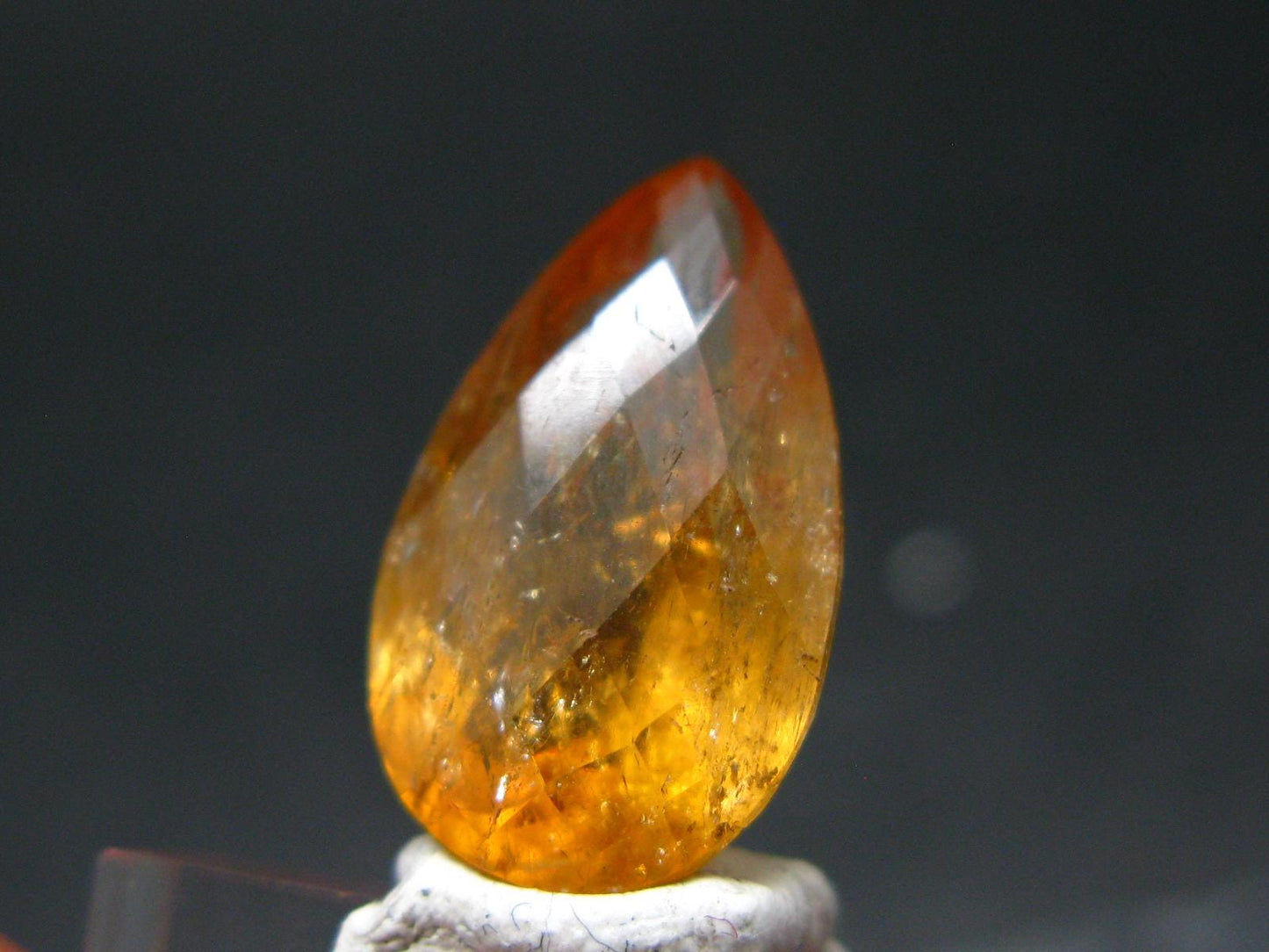 Gem Imperial Topaz Cut Stone From Brazil - 10.15 Carats