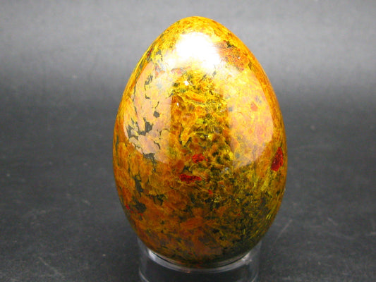 Georgian Treasure from the Earth!! Rare Golden Orpiment & Realgar Egg from Georgia - 2.5"