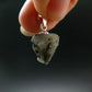 Phenakite Phenacite Crystal Silver Pendant From Russia - 0.7" - 1.76 Grams