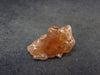 Hessonite Garnet Crystal from Jeffrey Mine, Quebec Canada - 0.7" - 2.8 Grams