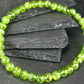 Peridot Genuine Bracelet ~ 7 Inches ~ 5.5mm Round Beads