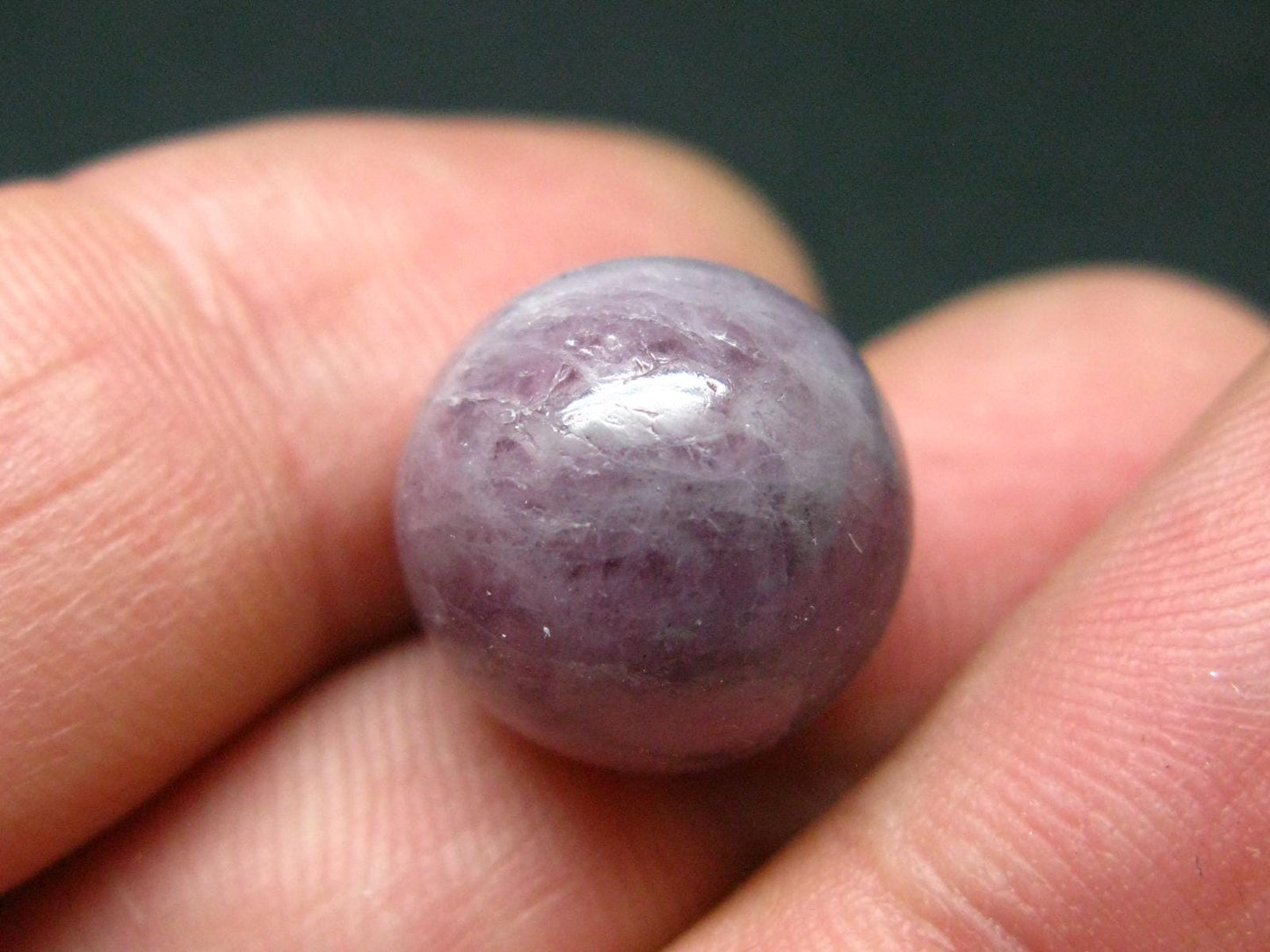 Genuine Red Spinel Sphere Ball From Russia - 1.4cm - 26.70 Carats