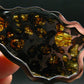 Brahin Meteorite Slice With Olivine Pallasite Pendant from Belarus - 1.4" - 21.54 Grams