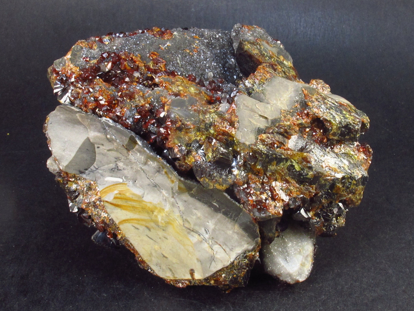 Large Gem Sphalerite Cluster from USA - 3.9" - 456 Grams