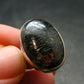 Real!! Very Rare Nuumite Nuummite Sterling Silver Ring from Greenland - 5.56 Grams - Size 8.5