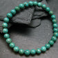 Turquoise Genuine Untreated Bracelet ~ 7 Inches ~ 6mm Round Beads