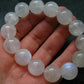 Moonstone Genuine Bracelet ~ 7.5 Inches ~ 18mm Round Beads