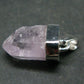 Vera Cruz Amethyst Silver Pendant From Mexico - 1.2" - 4.52 Grams