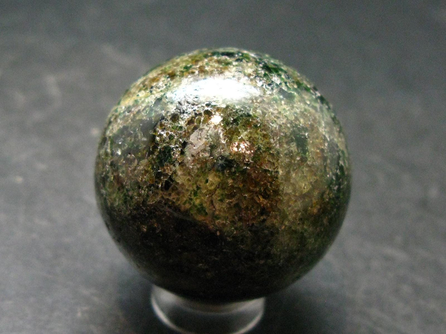 Peridot Olivine Sphere from Arizona, USA - 1.3" -57.68 Grams