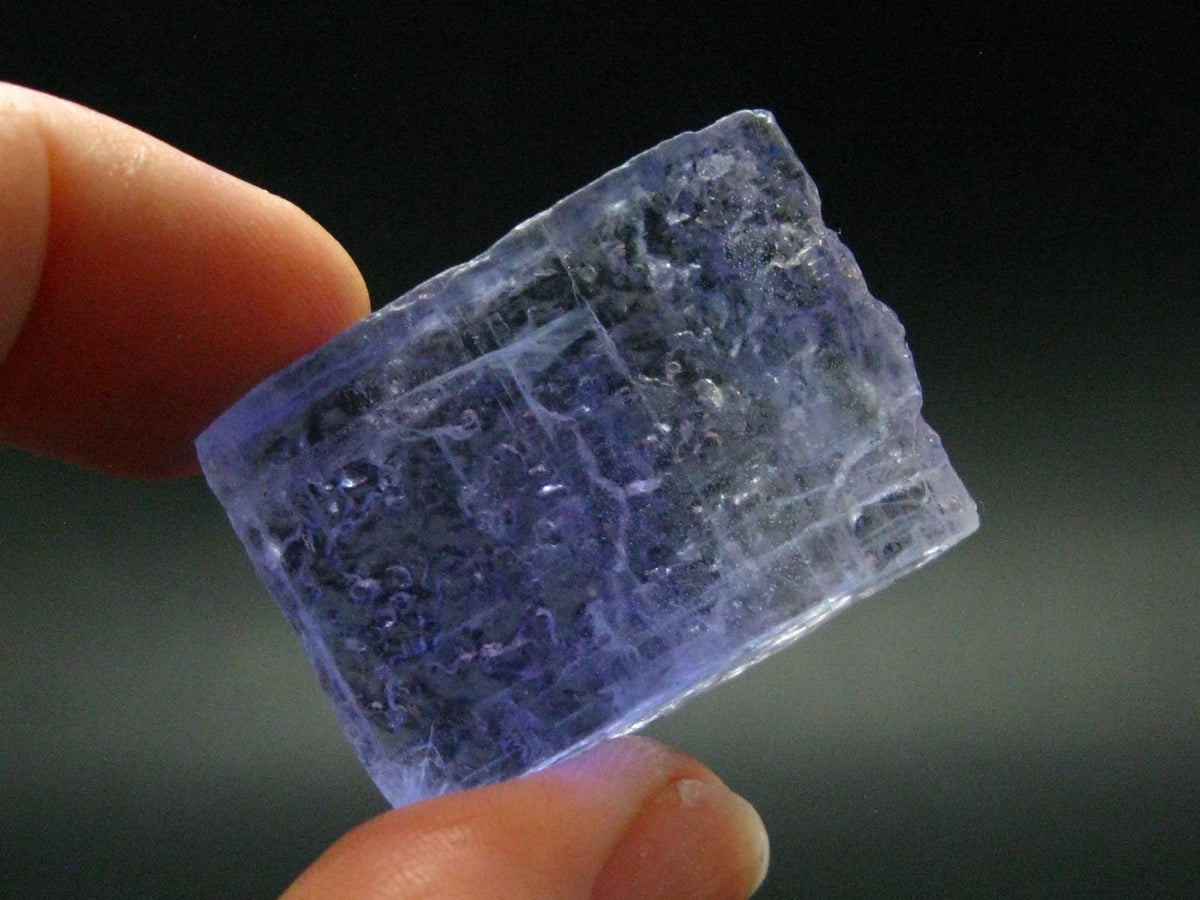 Blue Halite Crystal From USA - 1.2" - 12.54 Grams