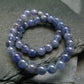 Tanzanite Genuine Bracelet ~ 7 Inches ~ 4mm Round Beads