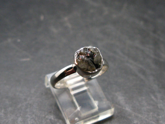 Phenakite Phenacite Sterling Silver Ring from Brazil - 2.02 Grams - Size 7
