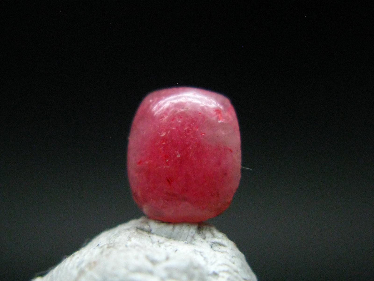 Rare Pink Tugtupite Gem Cabochon From Greenland - 0.51 Carats - 6x5mm