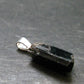 Nice Rare Terminated Epidote Crystal Silver Pendant From Peru - 0.8" - 1.08 Grams