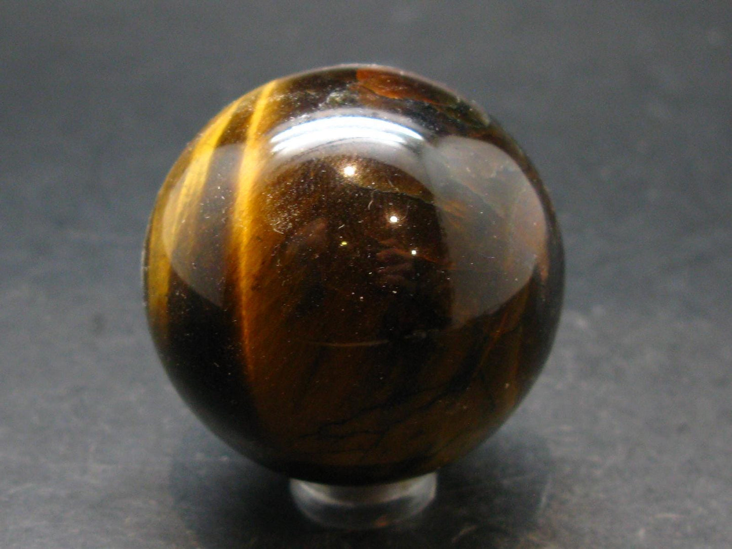 Tiger Eye Sphere From South Africa - 1.6"