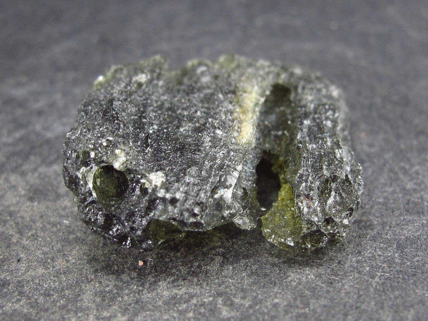 Moldavite Tektite Raw Piece from Czech Republic - 1.2" - 35.00 Carats - 7.00 Grams