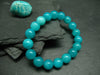 Amazonite Genuine Bracelet ~ 7 Inches ~ 10mm Round Beads