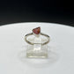 Pezzottaite Sterling Silver Ring – Natural Pink Gemstone - Size 6
