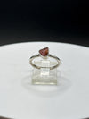 Pezzottaite Sterling Silver Ring – Natural Pink Gemstone - Size 6