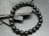 Biotite Mica Genuine Bracelet ~ 7 Inches ~ 8mm Round Beads