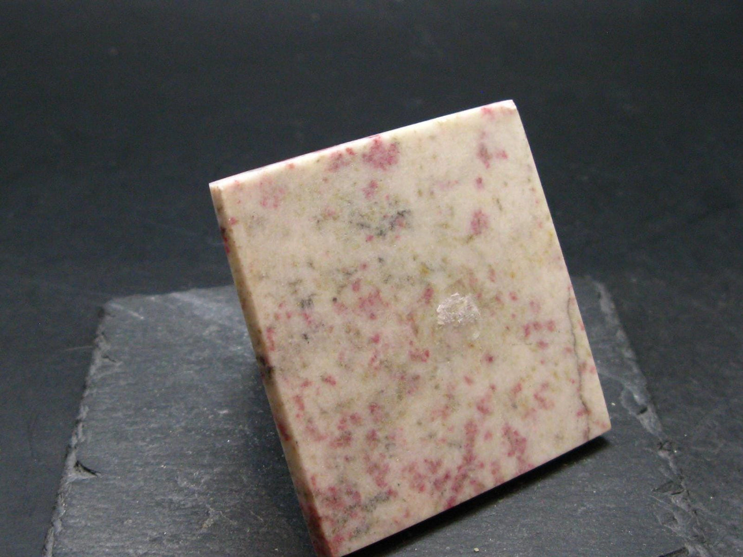 Large Cinnabar in Quartz Pyramid from Peru - 150.35 Grams - 2.1"