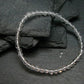 Clear Quartz Genuine Bracelet ~ 7 Inches ~ 4mm Round Beads